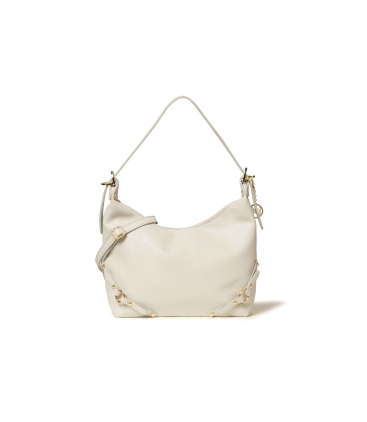 Borsa con tracolla in pelle ghiaccio bor558