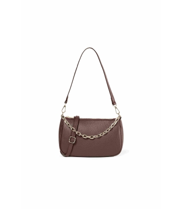 Borsa con tracolla in pelle bordo bor6348