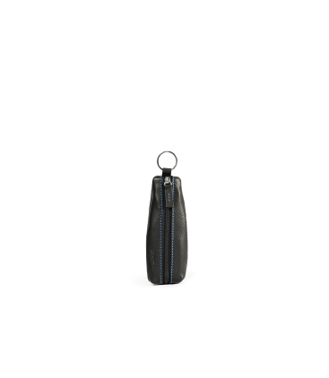 Portamonete uomo in pelle nero cp119
