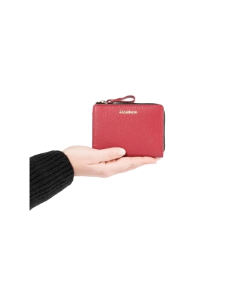 Portafogli donna in pelle rosso cp218