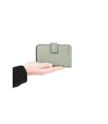 Portafogli donna in pelle  old green cp219