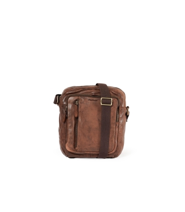 Borsello uomo in pelle marrone cp316