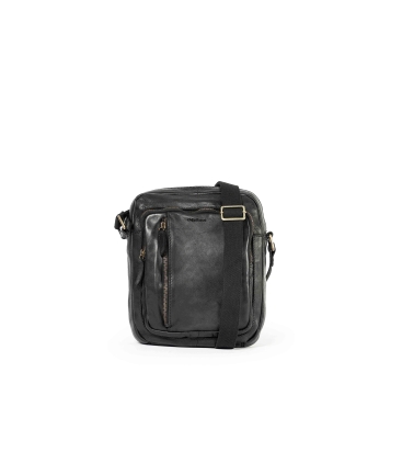 Borsello uomo in pelle nero cp316