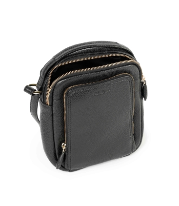 Borsello uomo in pelle nero cp811