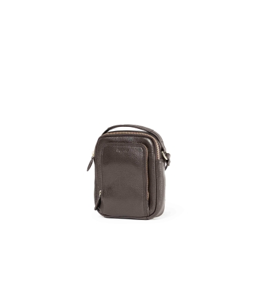 Borsello uomo in pelle marrone cp811