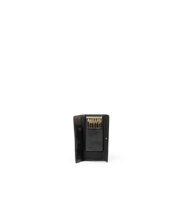 Portachiavi uomo in pelle nero cp900