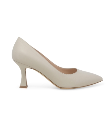 Décolleté donna in pelle milk d160q