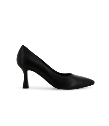 Décolleté donna in pelle nero d5175z