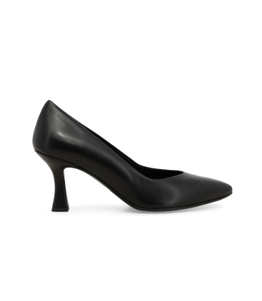 D&eacute;collet&eacute; donna in pelle nero d5176z