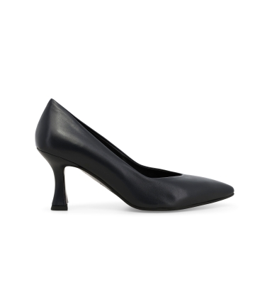 D&eacute;collet&eacute; donna in pelle blu notte d5176z