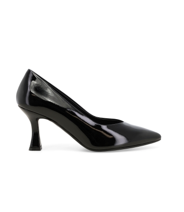 D&eacute;collet&eacute; donna in vernice nero d5176z