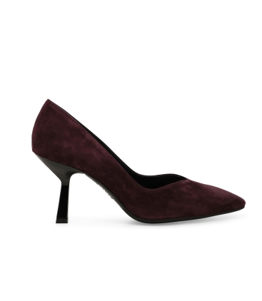 Décolleté donna in camoscio elegante e comodo bordo d5203
