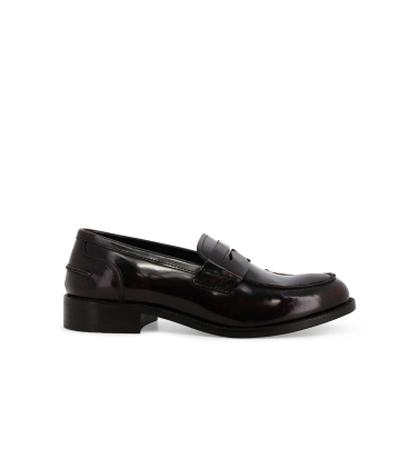 Mocassino donna  in pelle bordo k36048z
