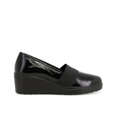 Mocassino donna in vernice nero k53003z