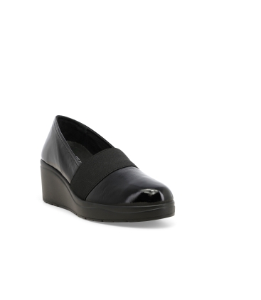 Mocassino donna in vernice nero k53003z