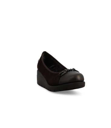 Décolleté comodo donna in morbida pelle bronzo k55277z