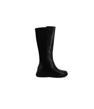 Stivale donna in pelle nero k55443z