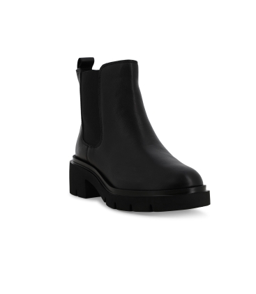 Stivaletto donna in pelle nero k55517