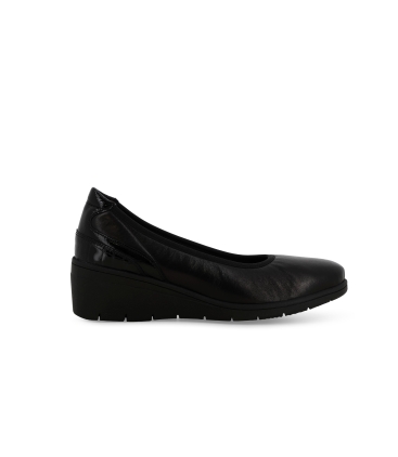 Décolleté donna in pelle nero k91610z