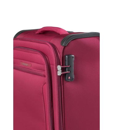 Trolley piccolo bagaglio a mano rosso