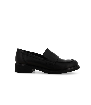 Mocassino donna in pelle morbidissimi nero r35512z