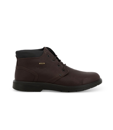 Stivaletto uomo in pelle rossiccio u15454z