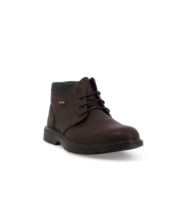 Stivaletto uomo in pelle rossiccio u15454z