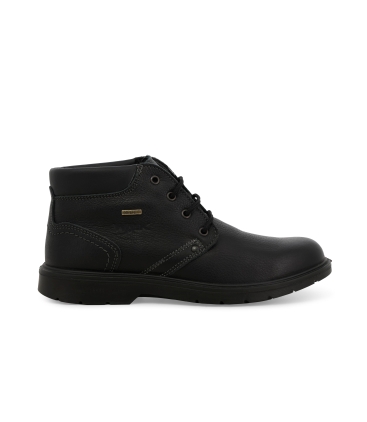 Stivaletto uomo in pelle nero u15454z