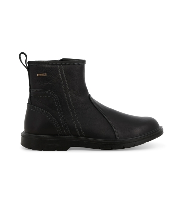 Stivaletto uomo in pelle nero u15455z