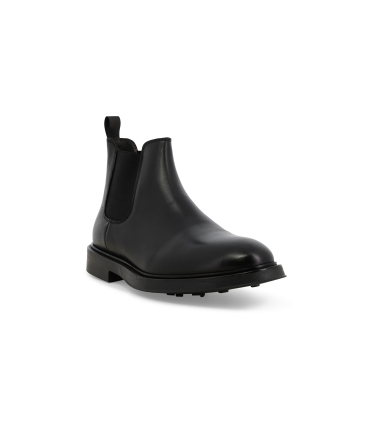 Stivaletto uomo in pelle nero u24649z