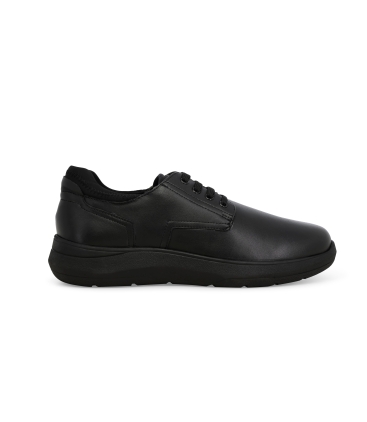 Sneakers uomo in pelle nero u55351z