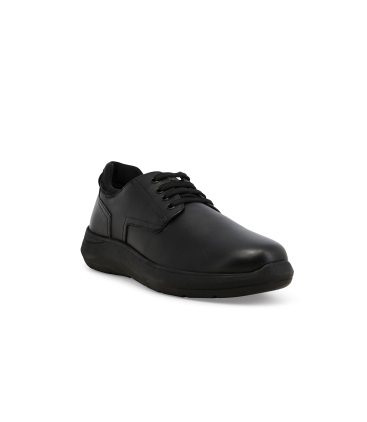 Sneakers uomo in pelle nero u55351z