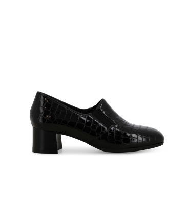 Mocassino donna in vernice nero x5327z