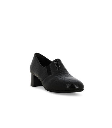 Mocassino donna in vernice nero x5327z
