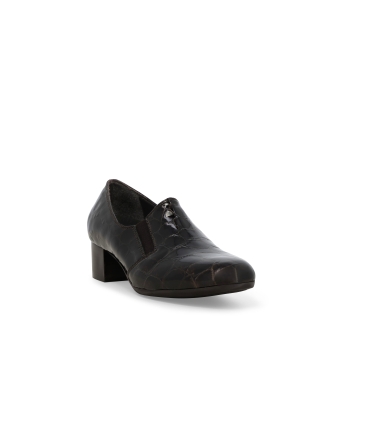 Mocassino donna in vernice marrone x5327z