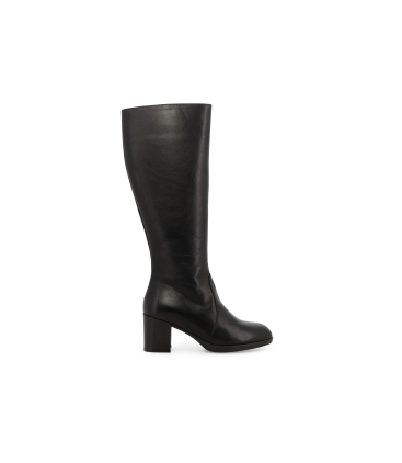 Stivale donna in pelle nero z244z