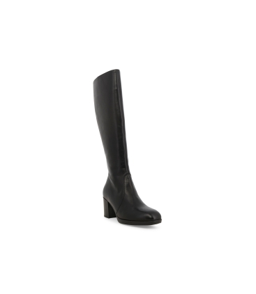 Stivale donna in pelle nero z244z