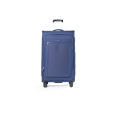 Trolley grande in tessuto blu navy